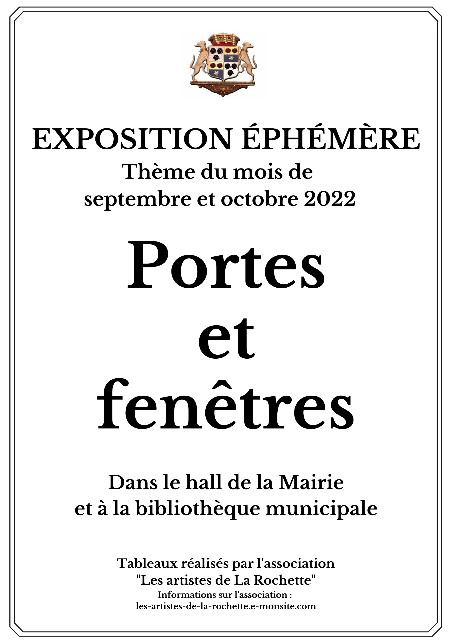 EXPOSITION ÉPHÉMÈRE 14